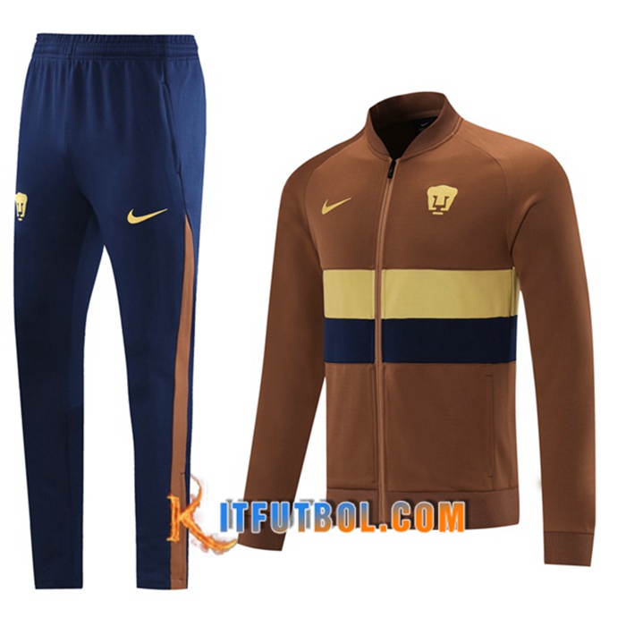 Chandal Equipos De Futbol - Chaqueta Pumas UNAM Brun 2021/2022