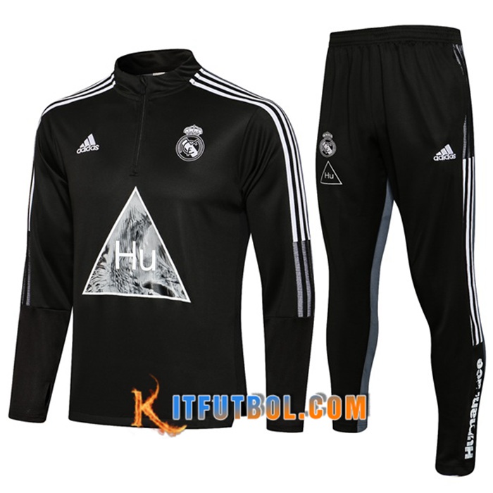 Chandal Equipos De Futbol Real Madrid Negro 2021/2022