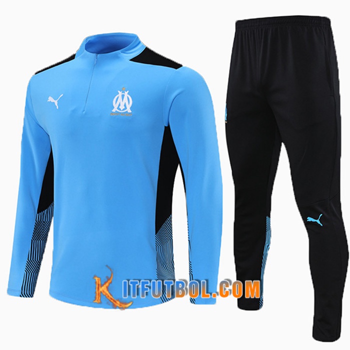 Chandal Equipos De Futbol Marsella OM Niños Azul 2021/2022