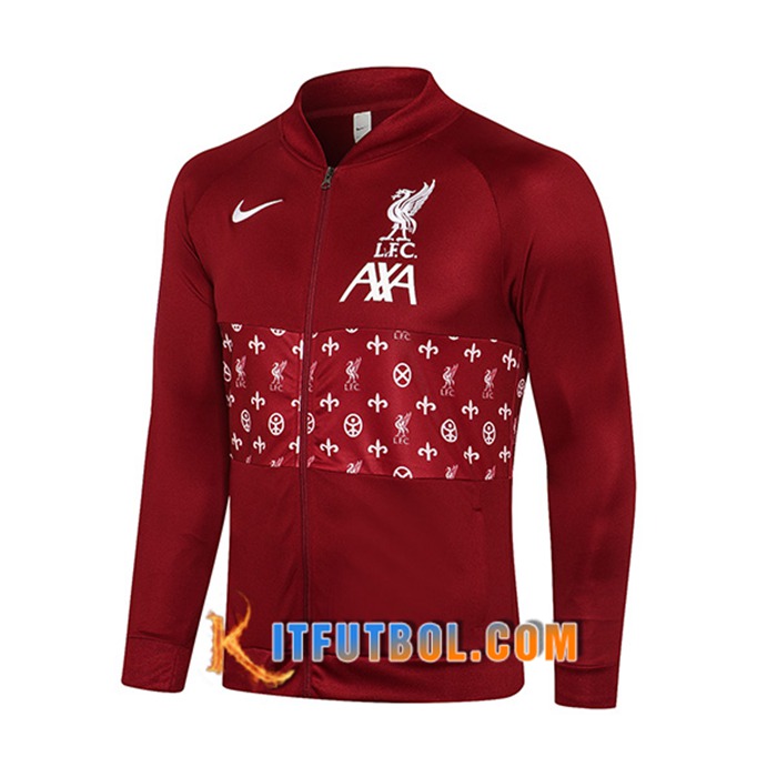 Chaquetas Futbol FC Liverpool Rojo 2021/2022 -2