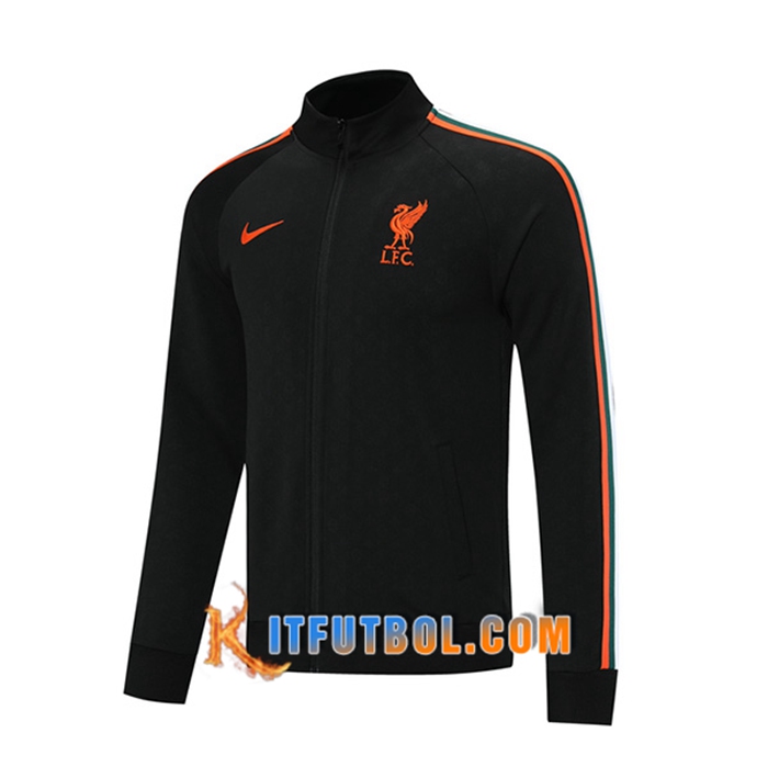 Chaquetas Futbol FC Liverpool Negro 2021/2022 -1