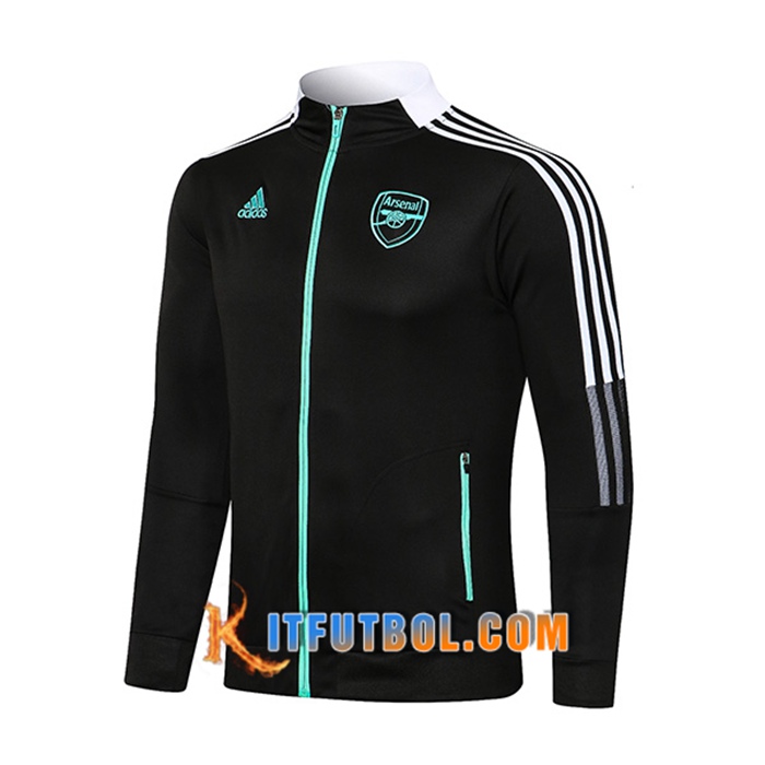Chaquetas Futbol FC Arsenal Negro 2021/2022