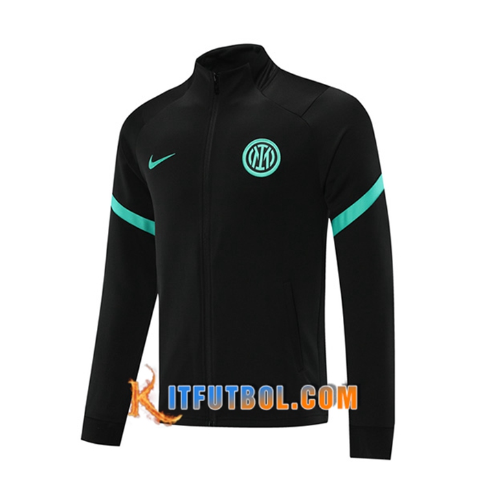 Chaquetas Futbol Inter Milan Negro 2021/2022 -1