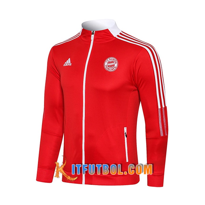 Chaquetas Futbol Bayern Munich Rojo 2021/2022 -2