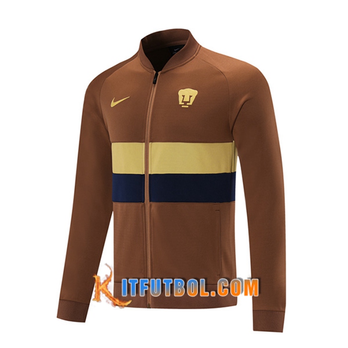Chaquetas Futbol Pumas UNAM Brun 2021/2022