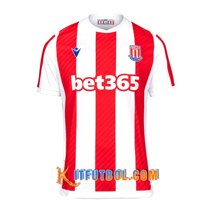 Camiseta Futbol Stoke City Titular 2021/2022