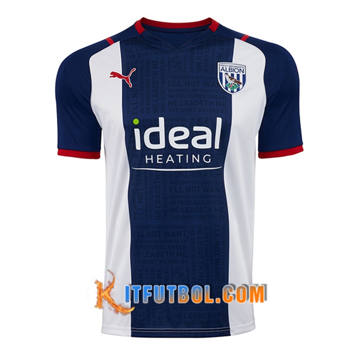 Camiseta Futbol West Bromwich Titular 2021/2022