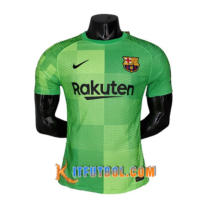 Camiseta Futbol FC Barcelona Portero Verde 2021/2022