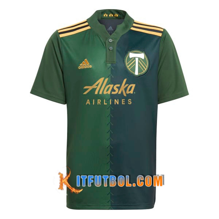 Camiseta Futbol Portland Timbers Titular 2021/2022