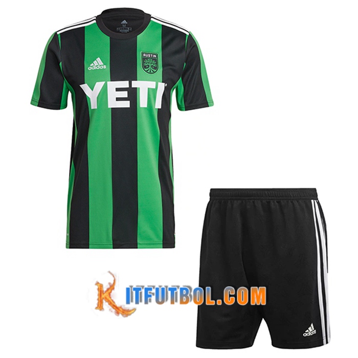 Camiseta Futbol Austin FC Niños Titular 2021/2022