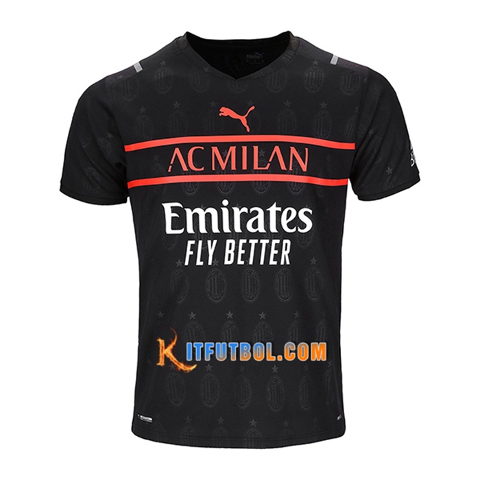 Camiseta Futbol AC Milan Tercero 2021/2022