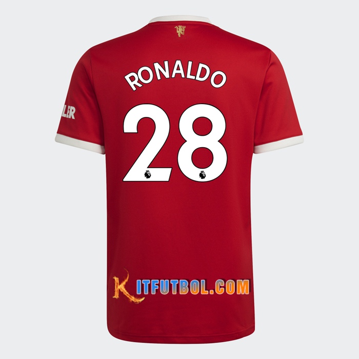 Nuevo Camiseta Futbol Manchester United Ronaldo 28 Titular 2021/2022