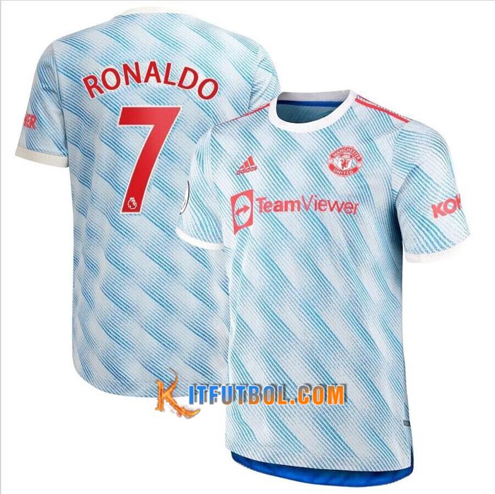 Nuevo Camiseta Futbol Manchester United Ronaldo 7 Alternativo 2021/2022
