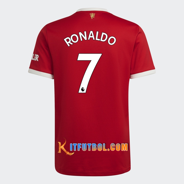 Nuevo Camiseta Futbol Manchester United Ronaldo 7 Titular 2021/2022