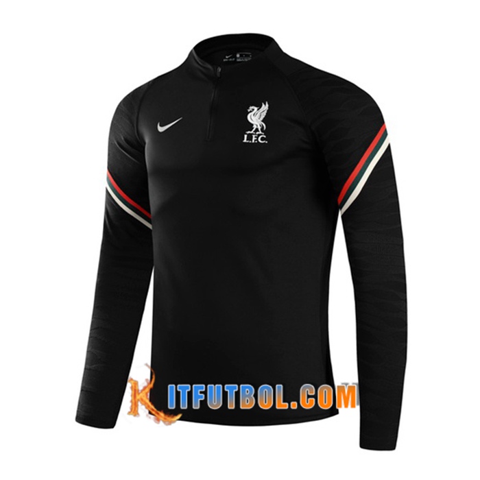 Sudadera De Entrenamiento FC Liverpool Negro 2021/2022