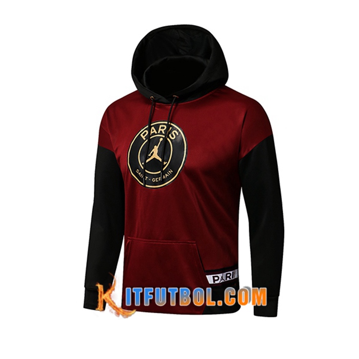 Sudadera De Entrenamiento Capuche Jordan PSG Marron 2021/2022