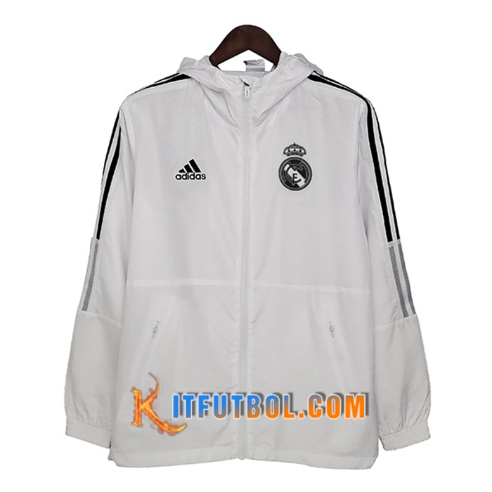 Rompevientos Real Madrid Rojo/Blanca 2021/2022