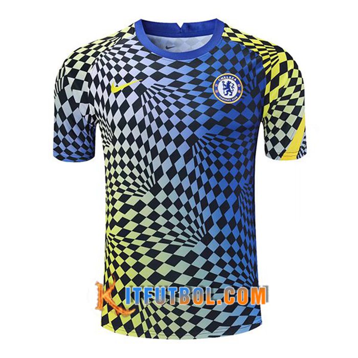 Camiseta Entrenamiento FC Chelsea Azul/Amarillo 2021/2022