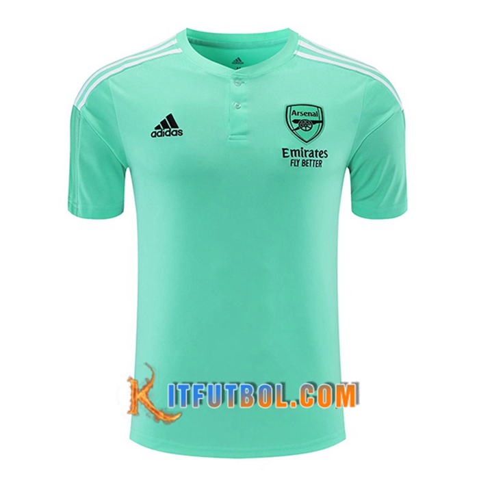 Camiseta Entrenamiento FC Arsenal Verde 2021/2022