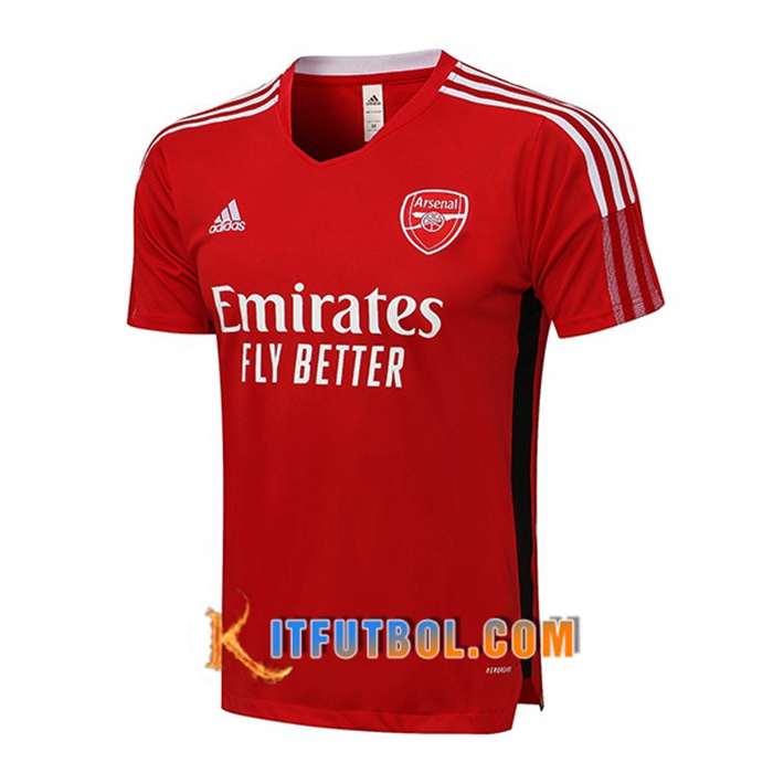 Camiseta Entrenamiento FC Arsenal Rojo 2021/2022