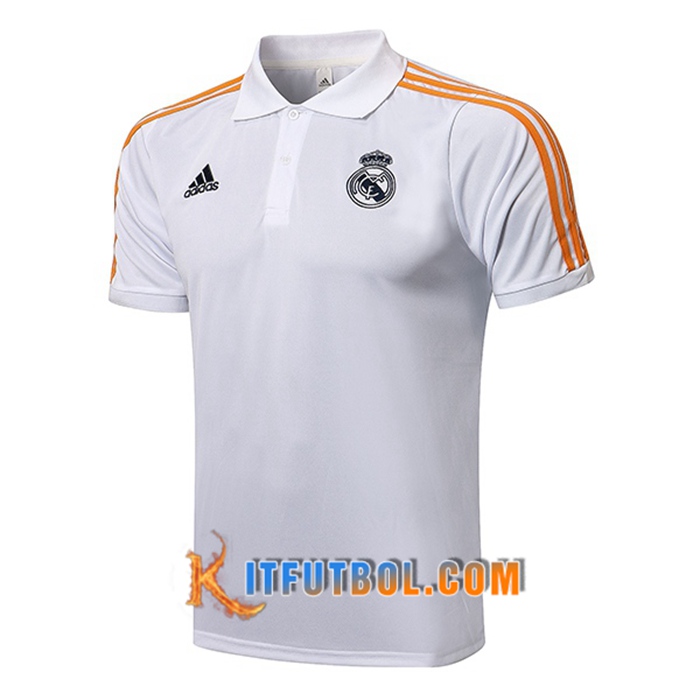 Camiseta Entrenamiento Real Madrid Blanca 2021/2022