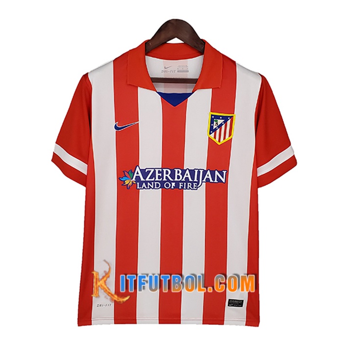 Camiseta Futbol Atletico Madrid Retro Titular 2013/2014