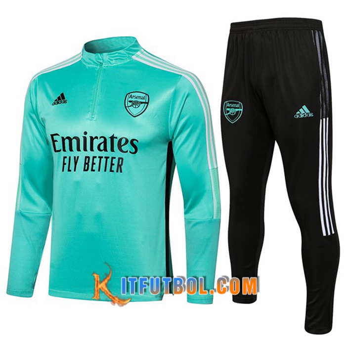 Chandal Equipos De Futbol FC Arsenal Ninos Verde 2021/2022