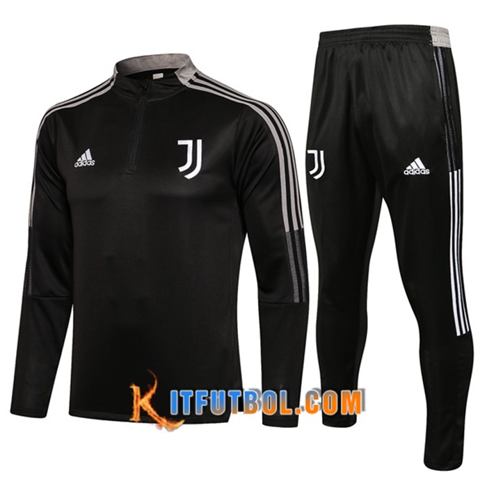 Chandal Equipos De Futbol Junventus Ninos Negro 2021/2022