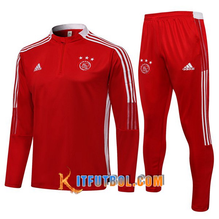 Chandal Equipos De Futbol Bayern Munich Ninos Blanca/Rojo 2021/2022