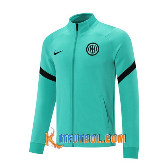 Chaquetas Futbol Inter Milan Verde/Negro 2021/2022