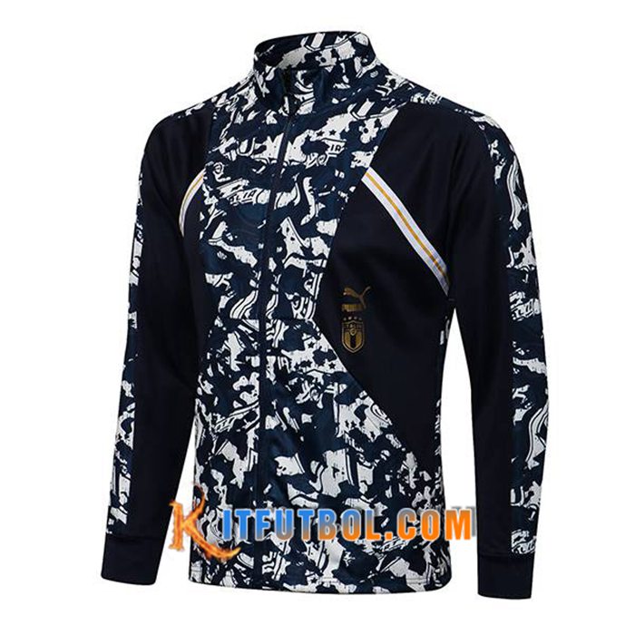 Chaquetas Futbol Italia Negro/Gris 2021/2022