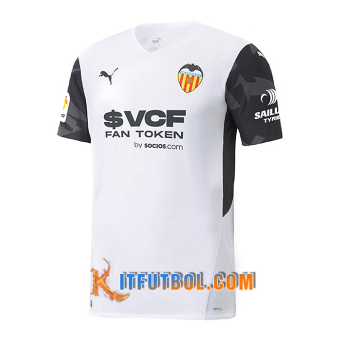 Camiseta Futbol Valencia CF Titular 2021/2022