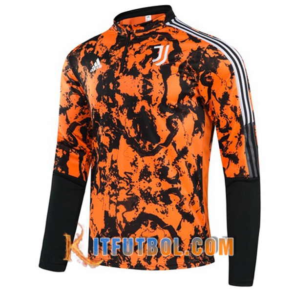 Nueva Entrenamiento Sudadera Juventus Amarillo/Negro 20/21