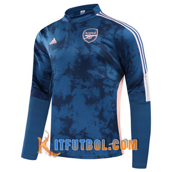 Nueva Entrenamiento Sudadera Arsenal Azul Marin 20/21