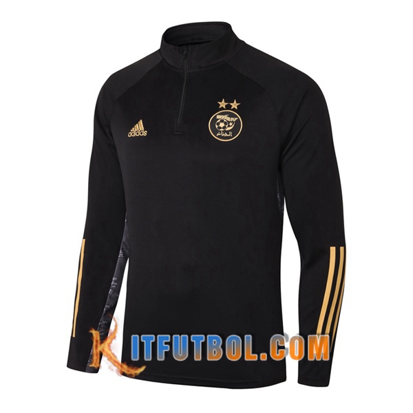 Nueva Entrenamiento Sudadera Argelia Negro 20/21