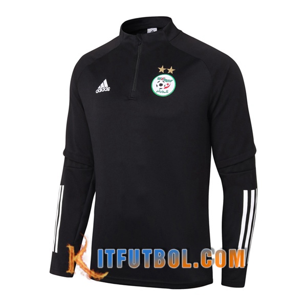 Nueva Entrenamiento Sudadera Argelia Negro/Blanco 20/21