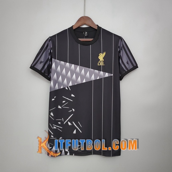 Camisetas de entrenamiento FC Liverpool Champion Special Edition Negro
