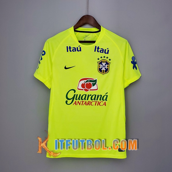 Camisetas de entrenamiento Brasil Verde 20/21