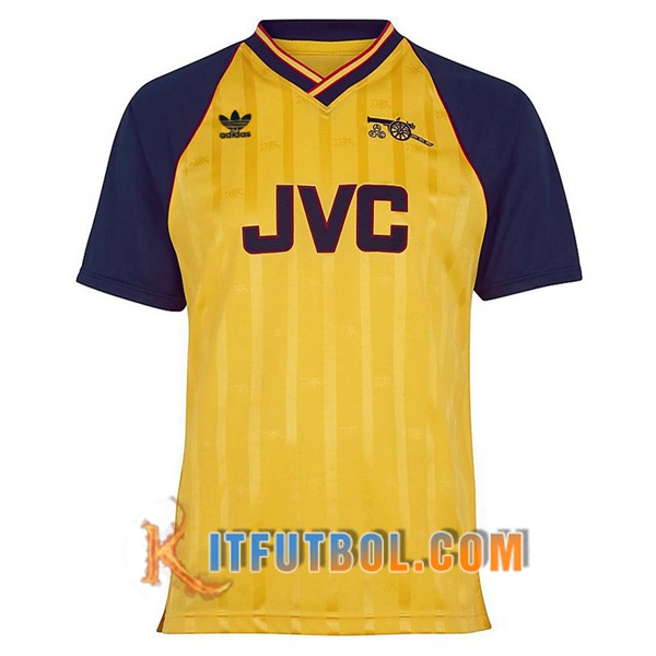 Camiseta Futbol Arsenal Retro Segunda 1988/1990