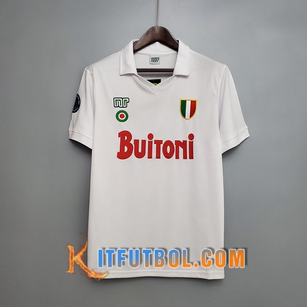Camiseta Futbol SSC Napoles Retro Segunda 1987/1988