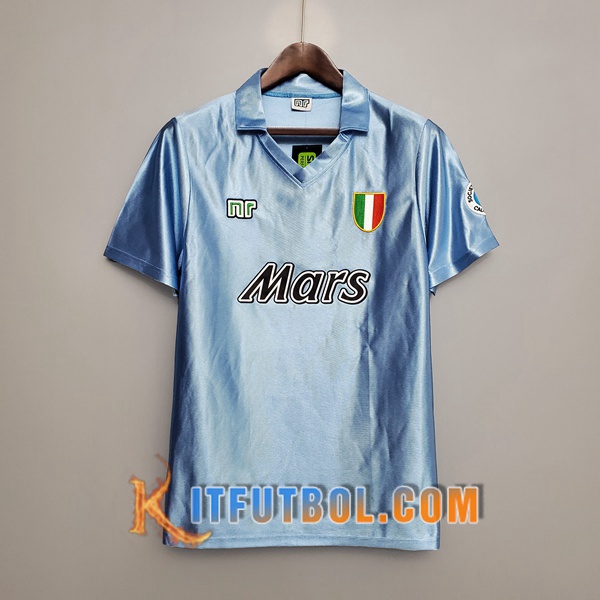 Camiseta Futbol SSC Napoles Retro Primera 1990/1991