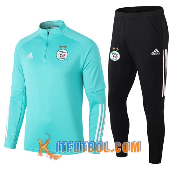 Nueva Chandal Futbol + Pantalones Argelia Verde 20/21