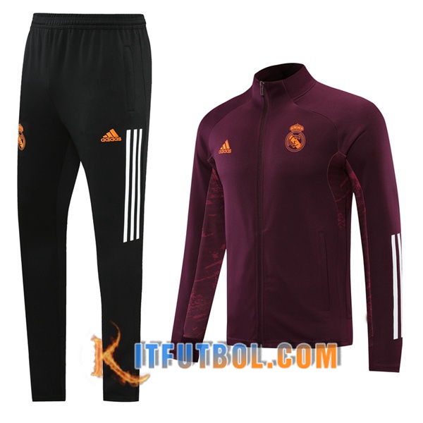 Nueva Chandal Futbol - Chaqueta + Pantalones Real Madrid Violet 20/21