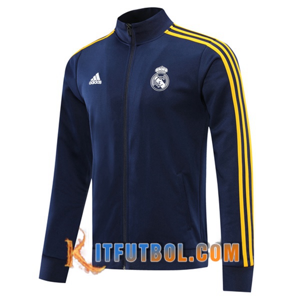 Nueva Chaqueta Futbol Real Madrid Azul Marin 20/21
