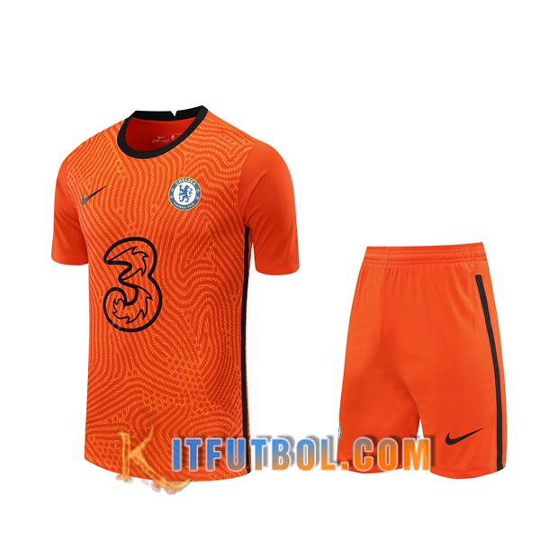 Camiseta Futbol FC Chelsea Portero Naranja 20/21