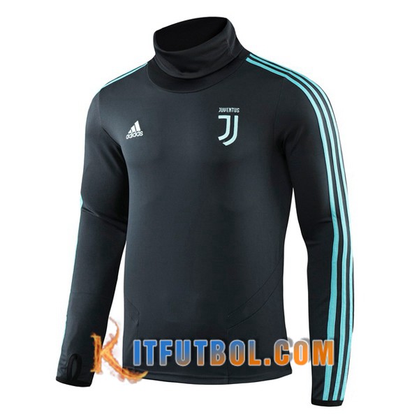 Nueva Entrenamiento Sudadera Juventus Cian Cuello Alto 19/20