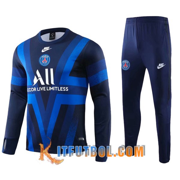 Nueva Chandal Futbol + Pantalones Paris PSG ALL Azul 19/20