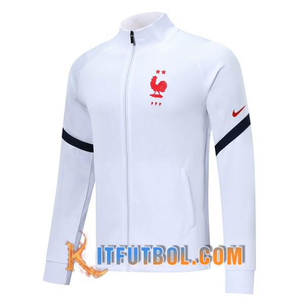 Nueva Chaqueta Futbol Francia Blanco 19/20