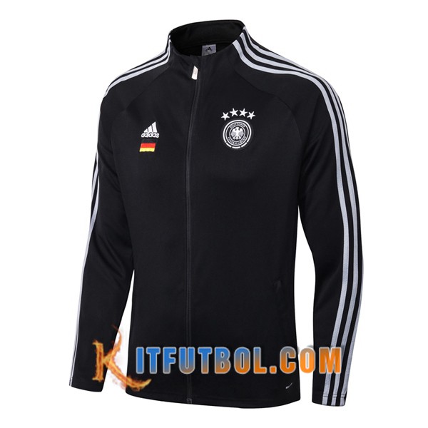 Nueva Chaqueta Futbol Alemania Negro 19/20