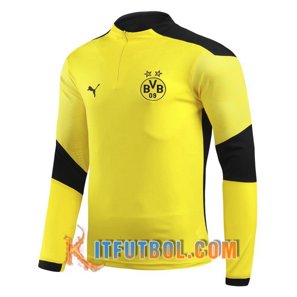 Nueva Entrenamiento Sudadera Dortmund BVB Amarillo 20/21